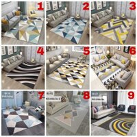 Thảm Trải Sàn Phòng Khách 1,6mx2,3m Cao Cấp Hiện Đại Mẫu Mới Nhất