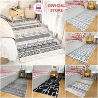 Thảm Trải Sàn Phòng Ngủ Bali Hoạ Tiết Thổ Cẩm, Vintage Decor Trang Trí Chân Giường ( Kích Thước  80cmx2m )