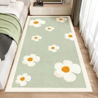 Thảm Trải Sàn Phòng Ngủ Thảm Cạnh Giường Đơn Giản Không Giặt Thấm Nước Chống Bám Bẩn Thảm Trải Sàn Phòng Khách Gia Dụng