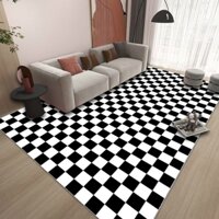 Thảm trải sàn Sofa trang trí phòng khách Bali in 3D Nhung nỉ lì cao cấp màu sắc sắc nét sang trọng phòng khách hiện đại