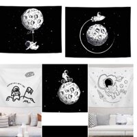 Thảm Tranh Treo Tường Phi Hành Gia 150x130 - [Hàng có sẵn][video]