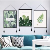 THẢM TRANH TREO TƯỜNG VẢI CANVAS SIÊU DÀY ĐẸP, Phong cách Bắc Âu, phụ kiện decor mới lạ độc đáo