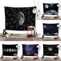 Thảm treo tường - Tranh vải decor tặng kèm móc treo tiện lợi