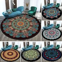 Thảm tròn phongách dân tộretro mandala, kiểu BắÂu, banông, bànà phê, giỏ treo, thảm đầu giường, ghế, mẫu mới