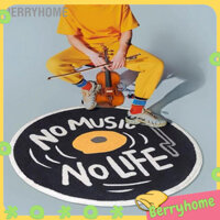 thảm tròn xu hướng Vải nhung lông cừu thảm trải sàn 60*60-100*100 BerryHome~