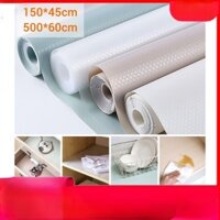 Thảm Tủ 60cm * 500cm Thảm Chống Trơn Trượt Chống Thấm Nước EVA Ngăn Kéo Thảm Tủ Tủ Tủ Tủ Lạnh Tấm Lót Kệ Lót Thảm Chống Bẩn Tikar Kabinet