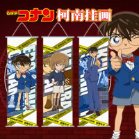 Thám Tử Lừng Danh Conan Hàng Hóa Shinichi Kudo Haihara Ai Kaito Kidd Tấm Thảm Poster Vải Lụa Anime Thảm 1.6