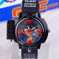 Thám Tử Lừng Danh conan Trẻ Em Đồng Hồ Laser Đồ Chơi Trẻ Em Đồng Hồ mứt tangan budak conan Hoạt Hình Đồng Hồ Thám Tử conan Đồng Hồ figura conan