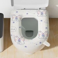 Thảm vệ sinh có thể giặt hộ gia đình chống thấm nước không bốn mùa keo dán đệm ghế bao gồm chỗ ngồi vòng in