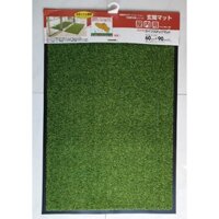 Thảm Welcome cao cấp kích thước 60x90CM CONDOR Đế cao su chống trượt DOORMAT Xanh lá đậm