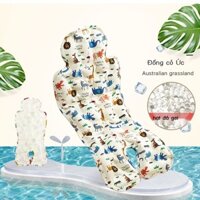 Thảm xe đẩy, ghế an toàn, xe đẩy, ghế ăn cho bé, đệm ngồi, đệm đá hạt gel, phổ thông cho mùa hè