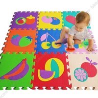 Thảm xốp Âu Lạc ghép chữ cho bé yêu Nhiều Hình Ngộ Nghĩnh - 30cm x 30cm x 0.9cm