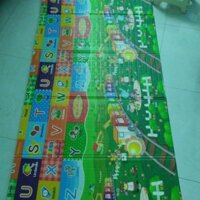 Thảm xốp gấp, êm chân, cho bé chơi, trải nền dễ gấp gọn 1m8x2m