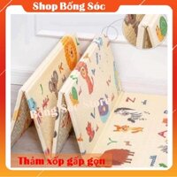 Thảm xốp gấp gọn Hàn Quốc. Thảm chống thấm, Thảm chơi cho bé. Bống Sóc Store