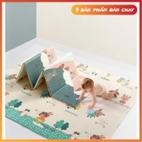 Thảm xốp gấp gọn xpe 2 mặt cho bé tập bò chống ngã chống thấm, Chiếu Ngủ Văn Phòng - THEGIODOGIADUNG4.0