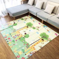 Thảm xốp gấp gọn xpe 2 mặt cho bé tập bò chống ngã chống thấm,Chiếu Ngủ Văn Phòng