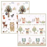 Thảm xốp gấp Royalcare mẫu hươu gấu 1m8 x 2m