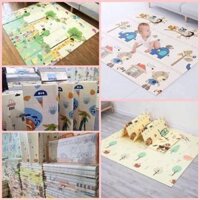 Thảm Xốp Gấp,Thảm Xốp Trải Sàn 2 Mặt Chống Trơn, Chống Thấm Gấp Gọn Nhiều Màu Sắc Kích Thước