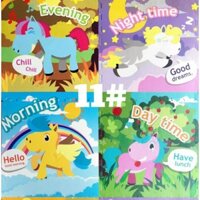 Thảm xốp  ghép hoạt hình cho bé tập  bò (giao mẫu ngầu nhiên)