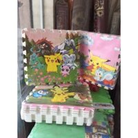 Thảm Xốp Ghép Sàn Hình 42*42, Thảm Xốp Ghép Sàn Âu Lạc 9 Tấm Ghép/ Bịch - Hàng Chính Hãng