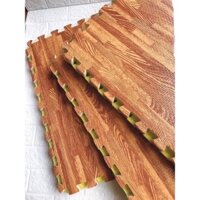 Thảm xốp ghép sàn (màu vân gỗ)