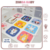 Thảm Xốp Ghép Trải Nền Không Mùi Thảm Ghép Cho Bé Tập Bò Có Vân Chống Trượt Dễ Dàng Vệ Sinh