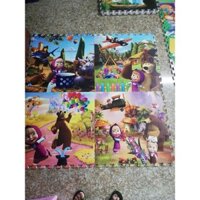 Thảm xốp ghép tranh hoạt hình Âu Lạc Việt Nam 60x60 cm