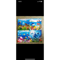 thảm xốp lót sàn bộ gồm 4 miếng kích thước (60x60)cm