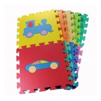 Thảm xốp lót sàn hình phương tiện giao thông( 10 miếng 30*30, dày 1cm)