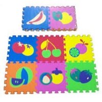 Thảm xốp lót sàn hình trái cây 10 miếng (30* 30 , dày 1 cm)