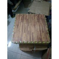 Thảm xốp lót sàn nhà vân gỗ bộ 6 miếng KT 60x 60 cm