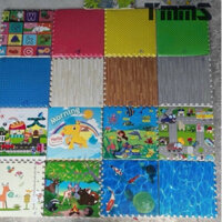 Thảm xốp lót sàn,thảm xốp trải sàn hình thú, chữ cái 4 miếng (kích thước 60x60x1cm = 1 miếng)
