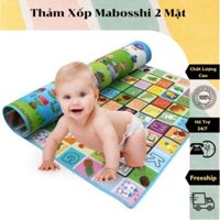 Thảm xốp Maboshi 1M6 2 mặt chống thấm cho bé vui chơi thỏa thích