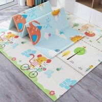 Thảm xốp trải sàn gấp gọn cho bé XPE Hàn Quốc Loại 1 1.8mx2m - bachhoahoahong