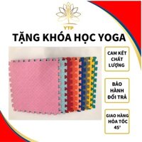Thảm Xốp Trải Sàn Trơn 30×30 cm L1XOPTRON30 Chống Thấm Tuyệt Đối, Hàng VNXK Cao Cấp, Hoa Văn 2 Mặt