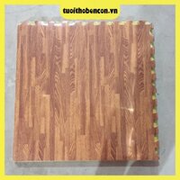 Thảm Xốp Vân Gỗ Bộ 6 Tấm Kích Thước 60 x 60 Cm