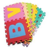 Thảm Xốp [Xả Kho] Dành Cho Trẻ Em - Thảm Xốp Cho Bé -26 Chữ Cái (26 Tấm, Diện Tích 2.4m2)