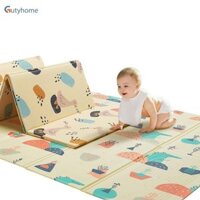 Thảm xốp XPE phủ silicon 2 mặt cao cấp m8x2m, Thảm xốp gấp gọn