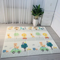 Thảm Xốp XPE Trải Sàn Cho Bé - Chiếu Gấp Gọn 2 Mặt - Tấm Lót Chống Thấm Cho Bé Bò Kích Thước 1m8-2m🧸