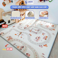 Thảm Xốp XPE Trải Sàn Dày 2cm, Thảm Xốp 2 Mặt Cuộn Tròn Không Mùi, Trải Sàn Phong Ngủ Phòng Khách