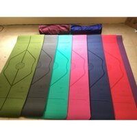 Thảm Yoga định tuyến TPE 8mm Đài Loan cao cấp 1 lớp dày dặn, chống trơn