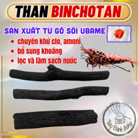 Than Binchotan (Than Gỗ Sồi Ubame - Nhật Bản) - Khử Clo, Amoni, cung cấp khoáng tự nhiên cho bể tép