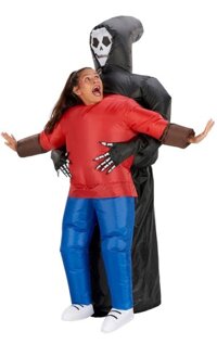 Thần chết - Trang phục bơm hơi có quạt - Bộ đồ hóa trang Halloween cho người lớn