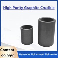 Than chì Crucible Độ tinh khiết cao Nóng chảy và nấu chảy Crucible Chịu mài mòn và chịu nhiệt độ cao Nồi nấu trong phòng thí nghiệm