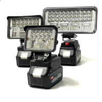 Thân Đèn LED dùng chân pin Mikita Siêu Sáng. Thiếu kế bi cầu chiếu xa. Chân Pin phổ thông M21