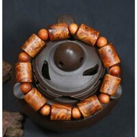 [Thản Đồ Gỗ] Vòng Đeo Tay Gỗ Nu Huyết Long.