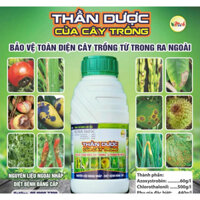 THẦN DƯỢC CỦA CÂY TRỒNG- Thuốc trừ nấm bệnh phổ rộng- Phấn Trắng- Thối Nhũn-Thối Trái-Rỉ Sắt-Đóm Đen - Nứt Thân -Xì Mủ..