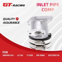 Thân ga MANIFOLD LC150 Y15ZR SNIPER150 I EXCITER150 Jupiter MX King Racing 32mm 34mm 36mm 38mm 40mm SNIPER EXCITER LC 150 Y15 ỐNG MANIFOLD