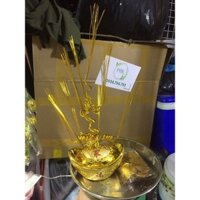 Thân kẽm làm cây đồng tiền 35cm