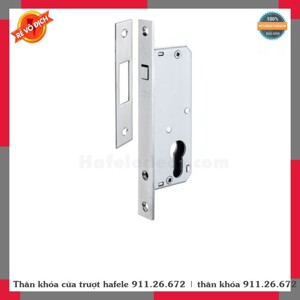 Thân khóa cửa trượt Hafele 911.26.672